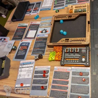 Описание картинки Минитрекер для KIll Team от mr.Felkan по цене 990руб | Свободный Рынок Миниатюр - СРМ
