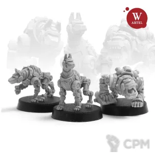 Описание картинки Hounds of Law Pack от Артель W по цене 1 200руб | Свободный Рынок Миниатюр - СРМ