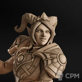 Описание картинки Yrel Фигурка (World of Warcraft) от GAS3TXD  по цене 4 200руб | Свободный Рынок Миниатюр - СРМ