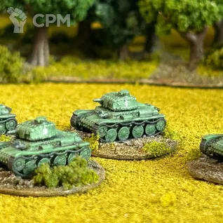 Описание картинки Лёгкий танк 6мм от ФОРТ по цене 250руб | Свободный Рынок Миниатюр - СРМ