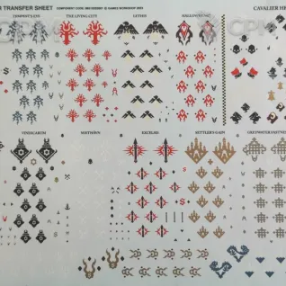 Описание картинки Cities of Sigmar Transfer Sheet Decals от Black Legion Hall по цене 550руб | Свободный Рынок Миниатюр - СРМ