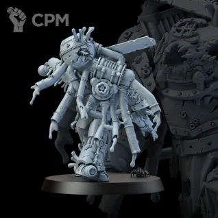 Описание картинки Миниатюра Глубинный десантник Хозяин Рифа, Lord of Poxes от Brother Ork по цене 580руб | Свободный Рынок Миниатюр - СРМ