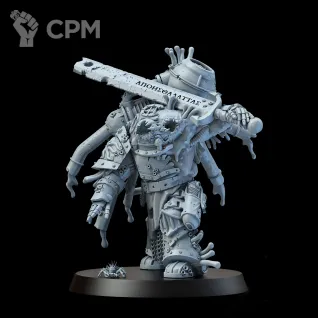 Описание картинки Миниатюра Глубинный десантник Хозяин Рифа, Lord of Poxes от Brother Ork по цене 580руб | Свободный Рынок Миниатюр - СРМ