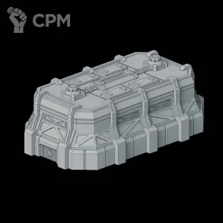 Описание картинки Барак от Dwarf Pirate Foundry по цене 350руб | Свободный Рынок Миниатюр - СРМ
