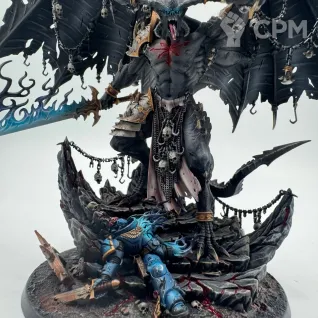 Описание картинки Be'lakor, the Dark Master от NicroFess по цене 10 000руб | Свободный Рынок Миниатюр - СРМ
