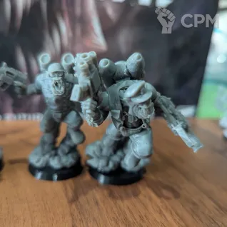 Описание картинки Ork Stormboyz от OrdoHeretycus по цене 700руб | Свободный Рынок Миниатюр - СРМ