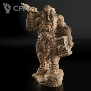 Описание картинки Thrall Фигурка (World of Warcraft) от GAS3TXD  по цене 4 200руб | Свободный Рынок Миниатюр - СРМ