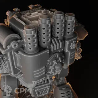Описание картинки Blood Angel Death Company Dreadnought от 3Д печать миниатюр по цене 1 873руб | Свободный Рынок Миниатюр - СРМ