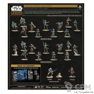Описание картинки Star Wars: Legion - Mandalorian Special Edition Army Box от Nolar по цене 25 000руб | Свободный Рынок Миниатюр - СРМ