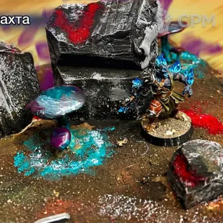 Описание картинки Диорама(Локация) от ZanozaCraft по цене 5 000руб | Свободный Рынок Миниатюр - СРМ