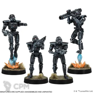Описание картинки Star Wars Legion Dark Troopers Unit Expansion от StarkLogistics по цене 5 000руб | Свободный Рынок Миниатюр - СРМ