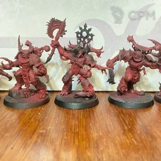 Описание картинки Chaos Space Marines Possessed от SollerТМ по цене 4 500руб | Свободный Рынок Миниатюр - СРМ
