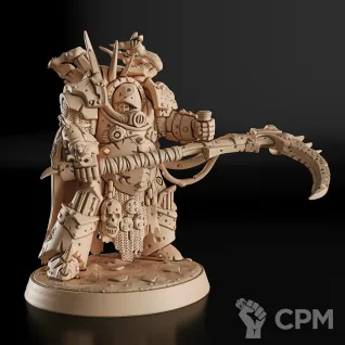 Описание картинки Deathshroud Terminator Фигурка (Warhammer) от GAS3TXD  по цене 500руб | Свободный Рынок Миниатюр - СРМ