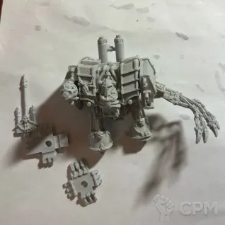 Описание картинки Chaos space marines dreadnought old от Gle890 по цене 500руб | Свободный Рынок Миниатюр - СРМ
