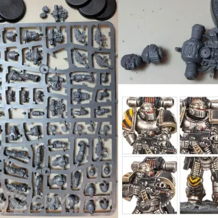 Описание картинки Tactical squad Legionaries in MkII (5), ориг на литниках от Утка по цене 1 250руб | Свободный Рынок Миниатюр - СРМ