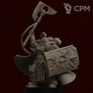 Описание картинки Praetor / Legion Champion / Centurion от MrMetalHorror по цене 350руб | Свободный Рынок Миниатюр - СРМ