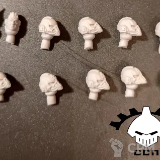 Описание картинки MK VI Heads Night Lords от ССП по цене 330руб | Свободный Рынок Миниатюр - СРМ