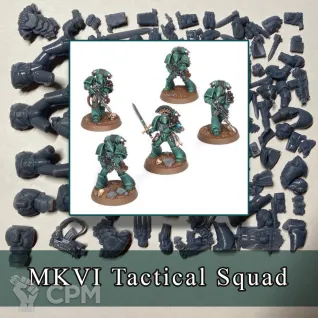 Описание картинки MKVI Tactical Squad (5 шт.) от SaJRa по цене 1 150руб | Свободный Рынок Миниатюр - СРМ