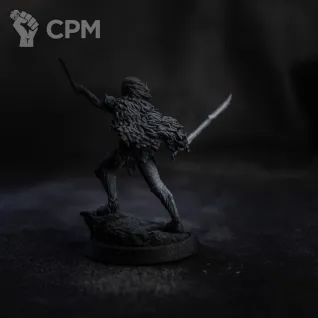 Описание картинки Полуорк/Варвар/Воин от Dark Craft Hobby по цене 360руб | Свободный Рынок Миниатюр - СРМ