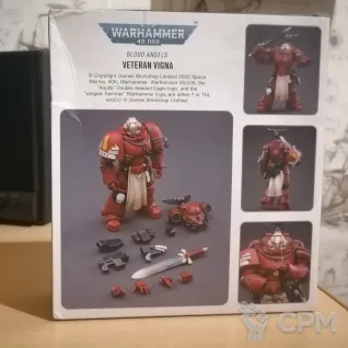 Описание картинки Фигурка Blood angels veteran vigna от Serge по цене 2 500руб | Свободный Рынок Миниатюр - СРМ