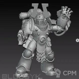 Описание картинки World Eaters Sergant от Хижина Мопса по цене 450руб | Свободный Рынок Миниатюр - СРМ