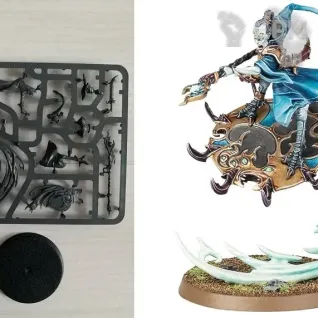 Описание картинки Magister On Disc Of Tzeentch от zurdo по цене 3 000руб | Свободный Рынок Миниатюр - СРМ