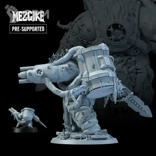 Описание картинки Nurgle Daemon Prince от Age of Printmar по цене 1 565руб | Свободный Рынок Миниатюр - СРМ