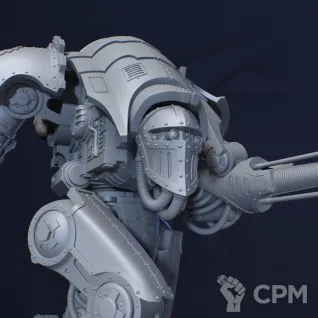 Описание картинки Armiger Helverin / Armiger Moirax /  Armiger Warglaive от Knight of Light по цене 1 000руб | Свободный Рынок Миниатюр - СРМ