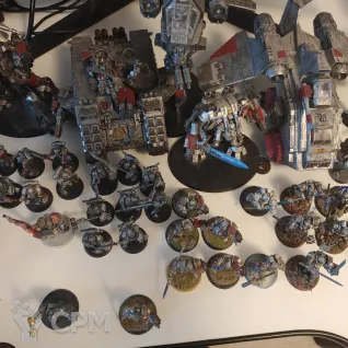 Описание картинки Армия Grey Knights от TrTinf по цене 60 000руб | Свободный Рынок Миниатюр - СРМ