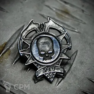 Описание картинки Значок XIV - Death Guard (Гвардия смерти) от Game&Reality Studio по цене 600руб | Свободный Рынок Миниатюр - СРМ