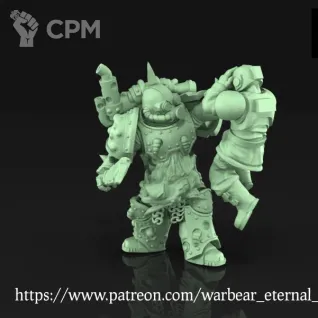 Описание картинки Plague marine от MrMetalHorror по цене 150руб | Свободный Рынок Миниатюр - СРМ