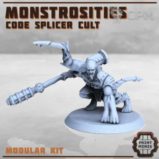 Описание картинки Code Splicers Monstrosities от PocketSized Prints по цене 1 900руб | Свободный Рынок Миниатюр - СРМ