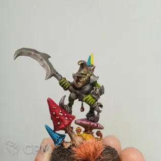 Описание картинки Gloomspite Gitz Loonboss, Оригинал ГВ от Vens_Stabbs по цене 2 000руб | Свободный Рынок Миниатюр - СРМ