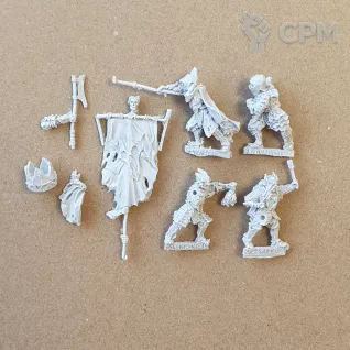 Описание картинки Mordor Orc Commanders от Серж по цене 750руб | Свободный Рынок Миниатюр - СРМ