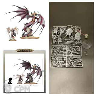 Описание картинки Morathi-Khaine and The Shadow Queen от ZvZ Bitz Shop по цене 11 900руб | Свободный Рынок Миниатюр - СРМ