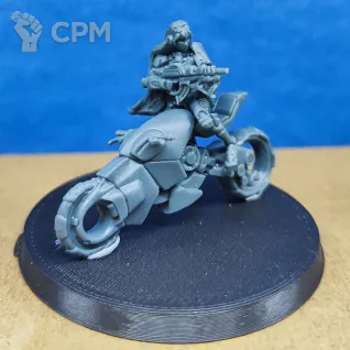 Описание картинки Motorized Bounty Hunter от Grag18 по цене 500руб | Свободный Рынок Миниатюр - СРМ