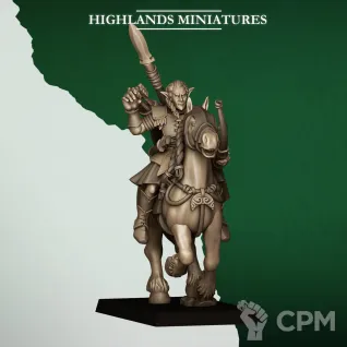 Описание картинки Mounted Feral Archers от Manufactorum76 по цене 3 250руб | Свободный Рынок Миниатюр - СРМ