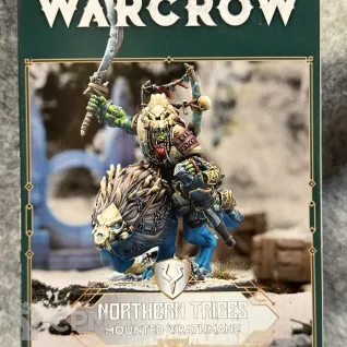 Описание картинки Northern Tribes Mounted Wrathmane от Valbadhor по цене 3 056руб | Свободный Рынок Миниатюр - СРМ