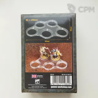 Описание картинки 25mm Movement Trays (GW original) от Маклейн по цене 2 000руб | Свободный Рынок Миниатюр - СРМ