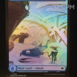 Описание картинки Island (BLB Full Art Foil) от Барахолка Баллиоза по цене 250руб | Свободный Рынок Миниатюр - СРМ