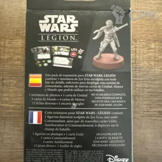 Описание картинки Star Wars Legion - Jyn Erso Commander Expansion (на испанском и французском) от Mini Wargame по цене 2 440руб | Свободный Рынок Миниатюр - СРМ