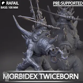 Описание картинки Morbidex Twiceborn от Naggaroth Night по цене 2 800руб | Свободный Рынок Миниатюр - СРМ
