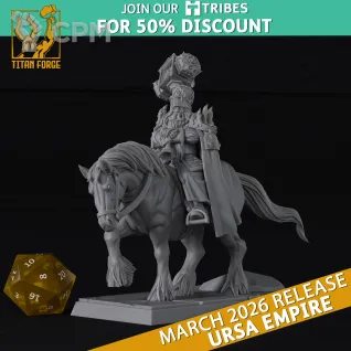 Описание картинки Kislev/War Priest Rider от Barduck Miniatures по цене 349руб | Свободный Рынок Миниатюр - СРМ