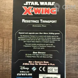 Описание картинки Star Wars X-Wing Resistance Transport от Mini Wargame по цене 2 962руб | Свободный Рынок Миниатюр - СРМ