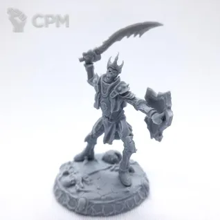 Описание картинки Рыцарь Нежити от Fantasy Minis по цене 550руб | Свободный Рынок Миниатюр - СРМ