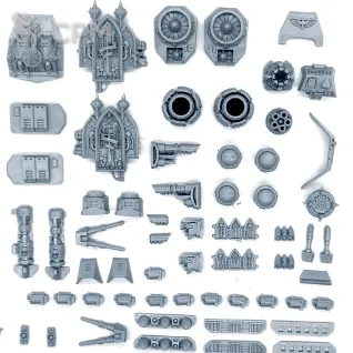Описание картинки NEPHILIM JETFIGHTER or RAVENWING DARK TALON  от Red Rooster по цене 3 598руб | Свободный Рынок Миниатюр - СРМ