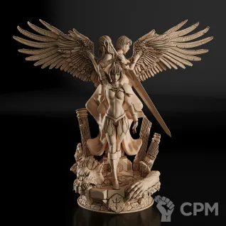 Описание картинки Clare Фигурка (Claymore) от GAS3TXD  по цене 5 900руб | Свободный Рынок Миниатюр - СРМ