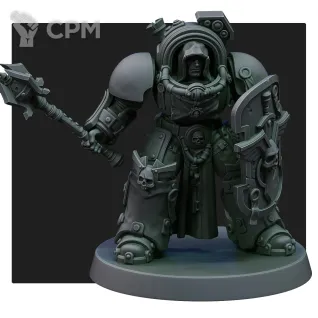 Описание картинки Deathwing Terminators от Печатный подвальчик по цене 1 400руб | Свободный Рынок Миниатюр - СРМ