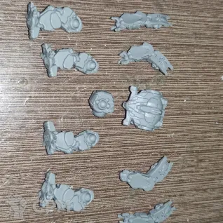 Описание картинки Hammerhead (45 тонн) от Dwarf Pirate Foundry по цене 450руб | Свободный Рынок Миниатюр - СРМ