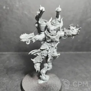 Описание картинки Chaos Lord with Jump Pack от Harvest по цене 2 200руб | Свободный Рынок Миниатюр - СРМ